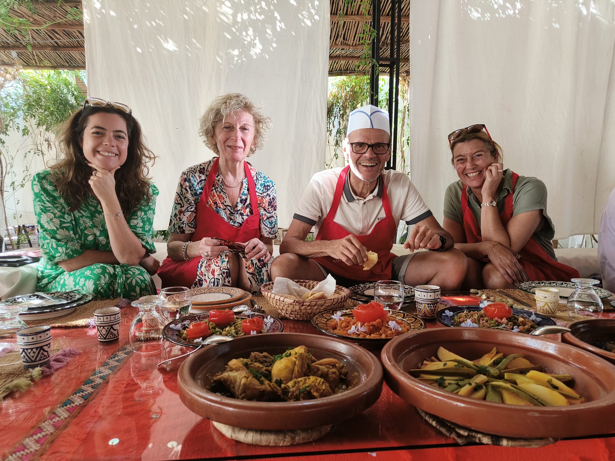 Cooking class in de geheime Berbertuin
